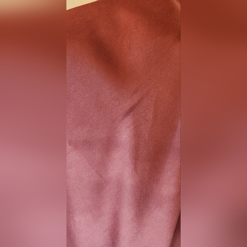 BHLDN Anthropologie One Shoulder Dress Size 4 Midi With Small Slit Size 4 - Picture 5 of 10